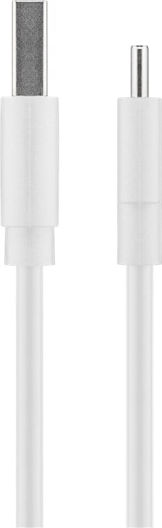 Cavo USB A Maschio 2.0 / USB-C Maschio 0,5m Bianco - immagine 3