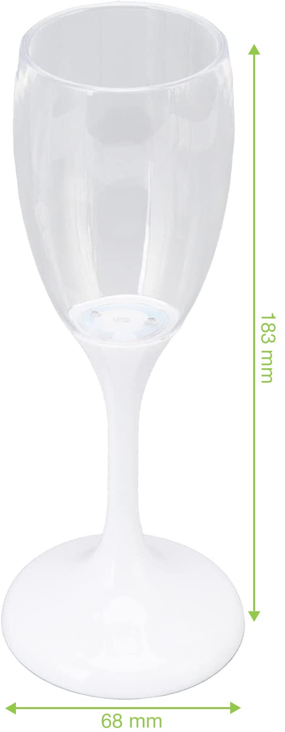 Confezione da 6 Bicchieri da Champagne con 6 Colorazioni LED - immagine 2