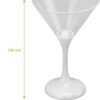 Confezione da 6 Bicchieri da Cocktail con 6 Colorazioni LED - immagine 2