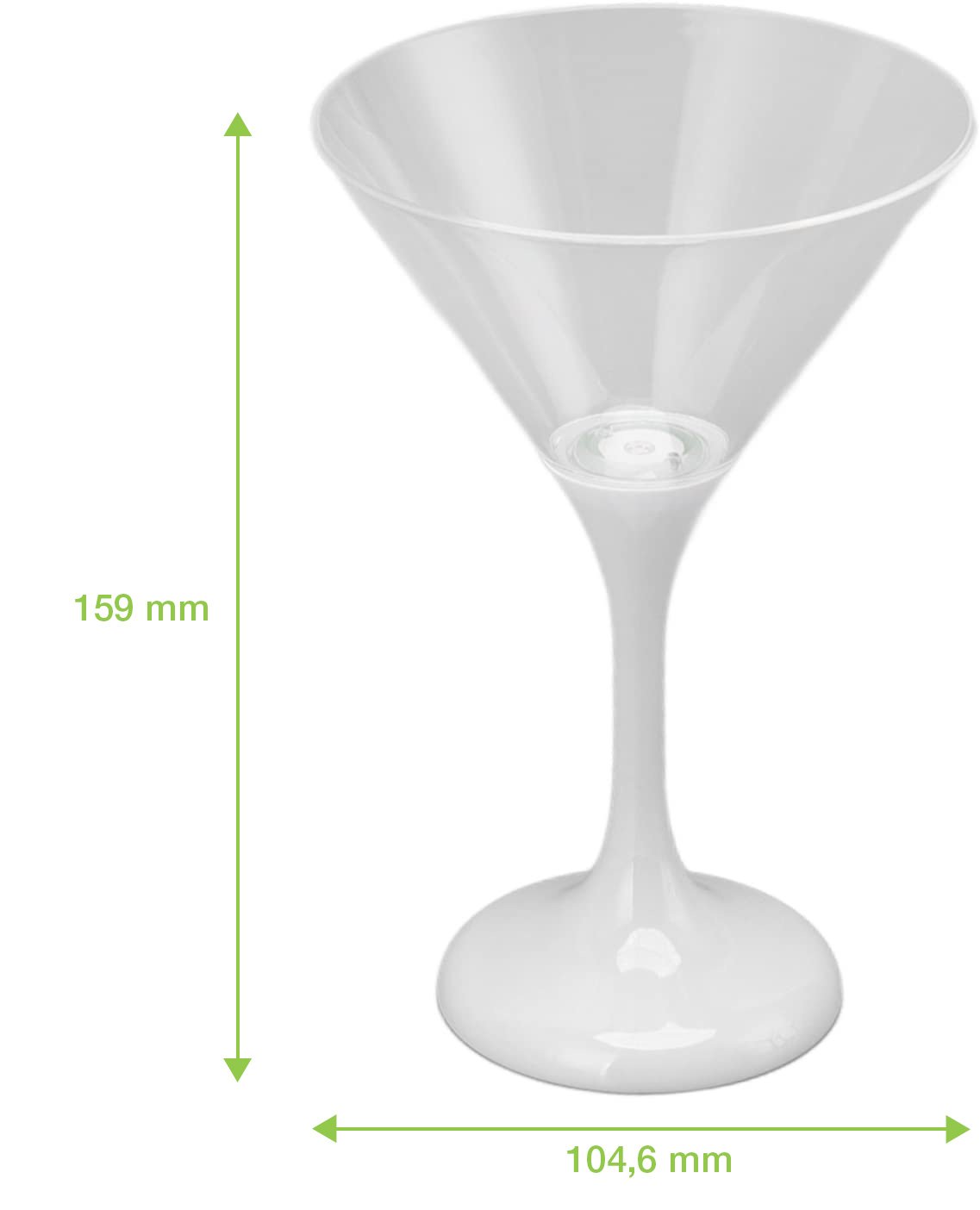 Confezione da 6 Bicchieri da Cocktail con 6 Colorazioni LED - immagine 2