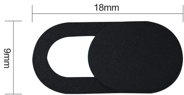 Coperchio otturatore per WebCam Laptop/Smartphone 3pz - immagine 3
