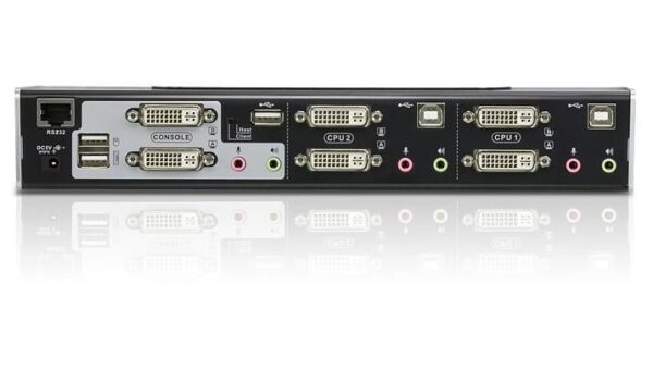 Switch KVMP USB DVI Dual View a 2 porte, CS1642A - immagine 3