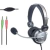 Cuffia Stereo con Microfono con Asta Flessibile - immagine 3