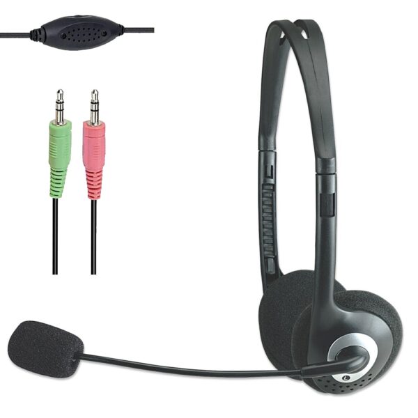 Cuffie Stereo con Microfono e Regolazione del Volume - immagine 3