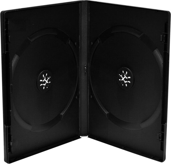 Custodia Doppia per DVD/CD BOX  Nero - immagine 3