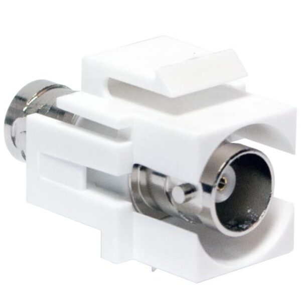 Adattatore Keystone BNC Femmina / BNC Femmina Bianco - immagine 3