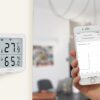 Termoigrometro Wireless Monitoraggio Remoto Wi-Fi App Smart Life - immagine 3