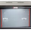 Armadio Rack 19'' a muro 12 unità sezione unica prof. 450mm Nero - immagine 2