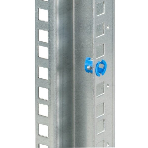 Kit Set 50 Viti, 50 Dadi prigionieri e 50 Rondelle per Montaggio Rack Silver - immagine 3
