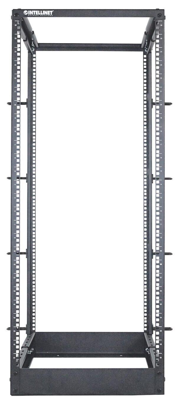 Open Frame Rack 19'' 4 Montanti 26U con profondità regolabile - immagine 3