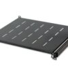 Mensola per Rack 19'' Estraibile 550mm Nera - immagine 3
