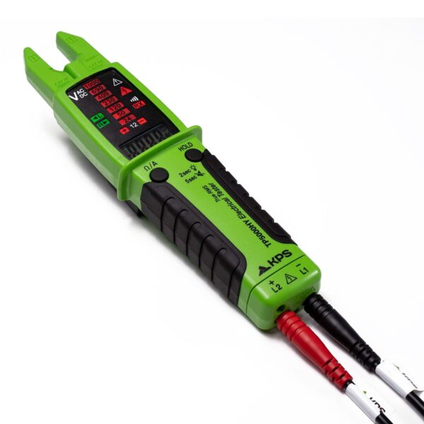 Tester di Tensione TRMS AC/DC 1000V AC 200A 10.000 Conti IP65 CAT.IV, KPS-TP5000HY - immagine 3