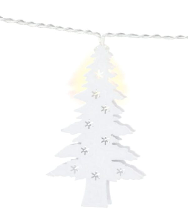 10 Luci LED Albero di Natale Bianco Caldo IP20 - immagine 3