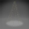 Catena Luminosa 280 Luci LED IP44 Bianco Caldo per Albero con Anello - immagine 3