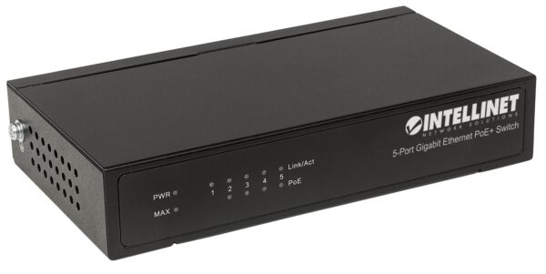 Switch PoE+ 5 porte Gigabit Ethernet - immagine 3