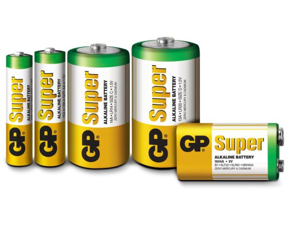 Blister 2 Batterie Torcia D GP Super - immagine 3
