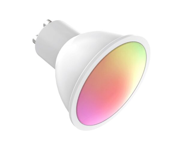 Lampadina LED GU10 400lm Smart Controllo Vocale Alexa, R9076 Classe F - immagine 3