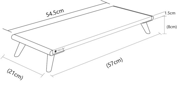 Supporto per Monitor Universale ed Ergonomico - immagine 3
