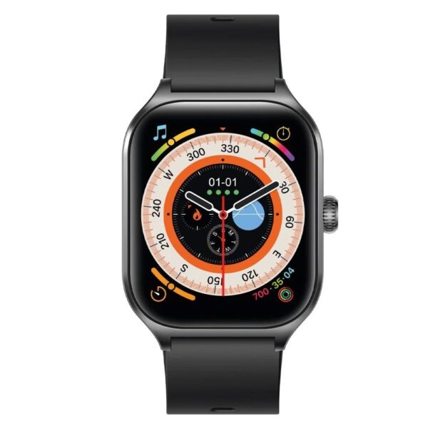 Smartwatch Fitness Bluetooth V5.0 Timor Display 2,01'' Nero - immagine 3