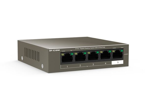 Switch 5 Porte Gigabit Desktop con 4 porte PoE+ - immagine 3