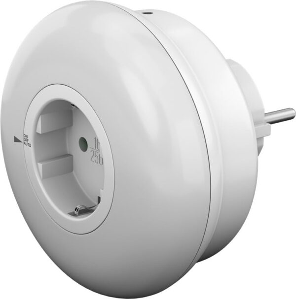Luce Notturna a 3 LED Plug-In con Sensore Crepuscolare Bianco Freddo - immagine 3