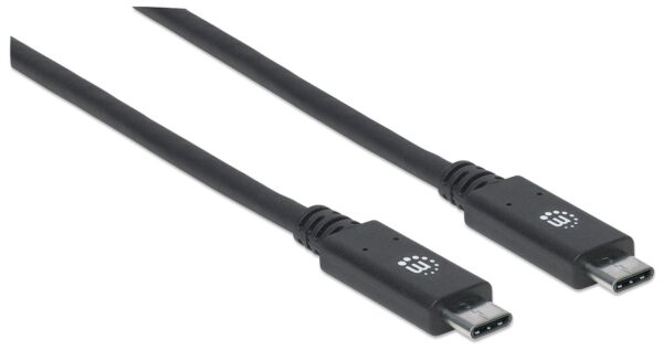 Cavo USB 3.2 SuperSpeed USB-C™ Maschio/USB-C™ Maschio 1m Nero - immagine 3