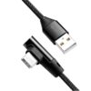 Cavo HighSpeed USB-C™ Maschio Angolato/USB-A Maschio Dritto 1m Nero - immagine 2