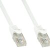 Cavo di Rete Patch in Rame Cat.6 Bianco UTP 3 metri - immagine 3