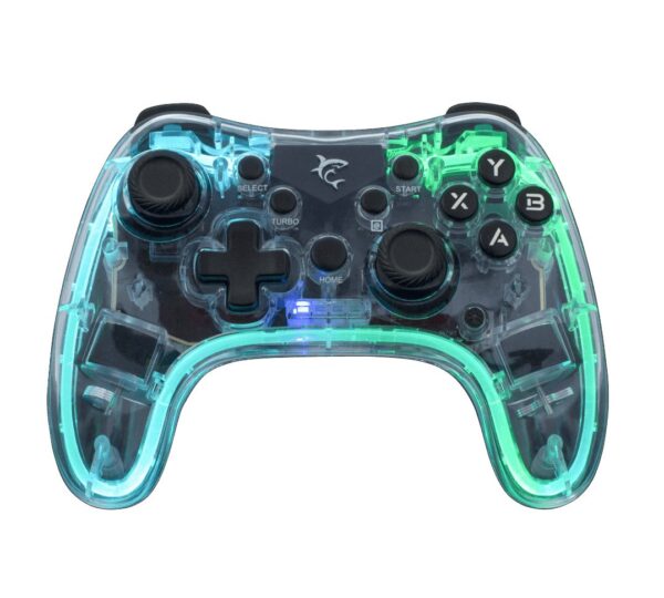 Joypad Controller di Gioco con Retroilluminazione LED e Doppia Vibrazione USB-C™ e Bluetooth - immagine 3
