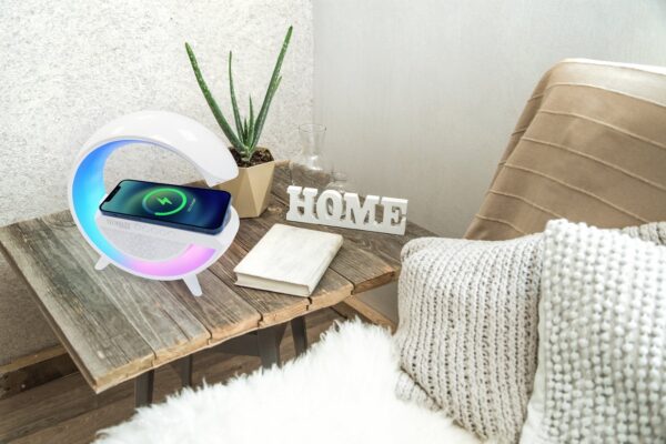 Altoparlante Bluetooth v5.3 con Luce LED e Ricarica Wireless, TX-264 - immagine 3