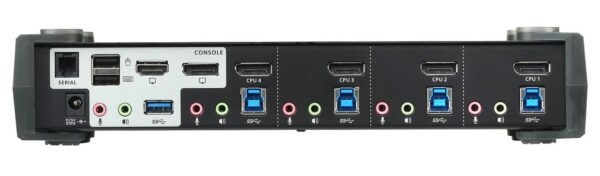 Switch KVMP 4K DisplayPort a 4 porte MST USB3.0, CS1924M - immagine 3
