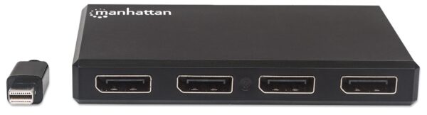 Splitter Hub Mini DisplayPort a 4 porte DisplayPort con MST - immagine 3
