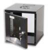 Armadio Rack 10'' a muro 6 unità Nero - immagine 3