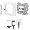 Presa a Muro 2 porte USB Bianco - immagine 2