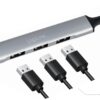 Hub USB 3.0 Ultra Slim a 4 Porte Ingresso USB-C™ - immagine 2