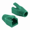 Copriconnettore per Plug RJ45 Cat.6 8mm Verde - immagine 3