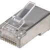 Confezione da 100 Plug Modulari RJ45 Cat.5e STP - immagine 3