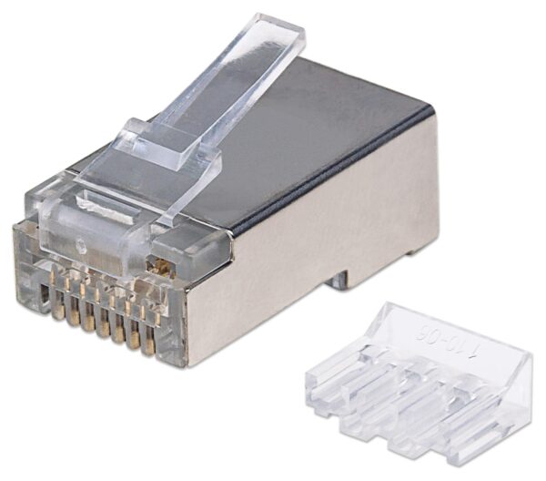 Confezione da 90 Plug Modulari Cat.6A RJ45 STP - immagine 3