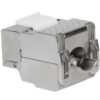 Frutto Keystone RJ45 Cat6A 10Gigabit STP 180° Toolless - immagine 3