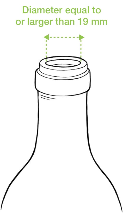 Lampada LED Paralume per Bottiglie Dimmerabile Batteria Ricaricabile Alimentazione USB-C™ - immagine 3