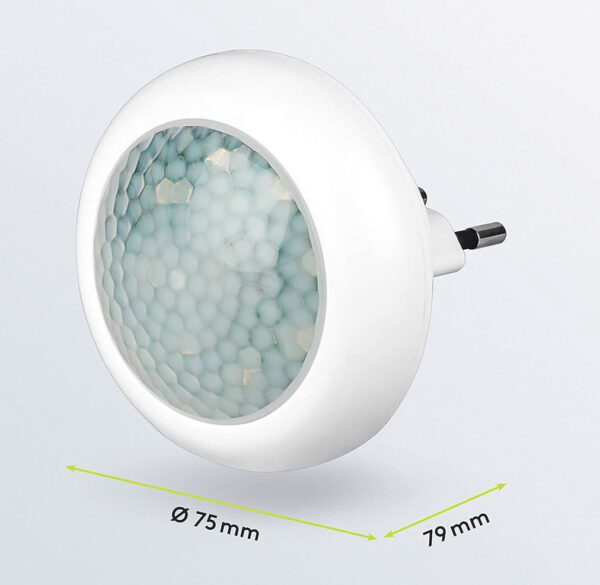 Luce LED Notturna compatta con Sensore di Movimento ad Infrarossi - immagine 3