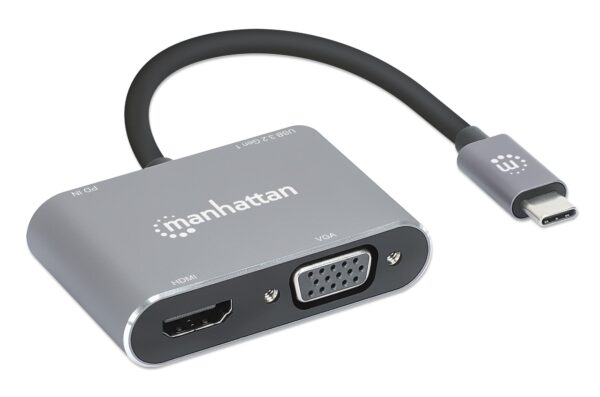 Convertitore USB-C™ a HDMI e VGA 4-in-1 con Power Delivery - immagine 3