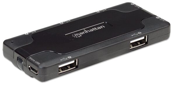 Mini Hub USB 2.0 alta velocità 7 porte - immagine 3