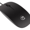 Mini Mouse Ottico USB Silhouette Cavo 1,2m Nero - immagine 3