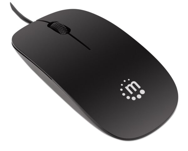 Mini Mouse Ottico USB Silhouette Cavo 1,2m Nero - immagine 3