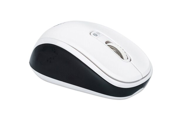 Mouse Dual-Mode Bluetooth e Wireless 2.4 GHz Bianco - immagine 2