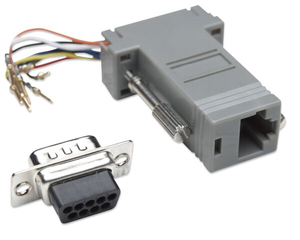 Adattatore Modulare DB 9p. M / RJ45 8 fili - immagine 3