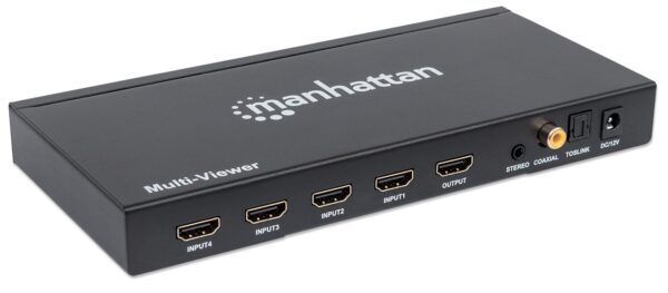 Switch Multiviewer HDMI 4 porte 1080p - immagine 3