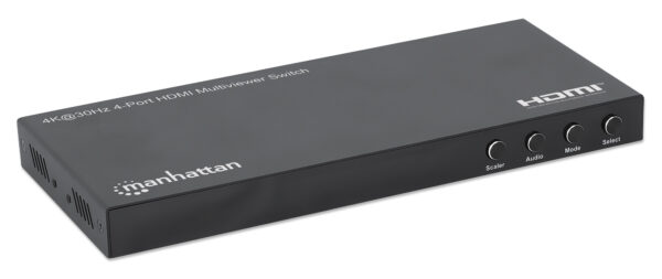 Switch Multiviewer HDMI 4K@30Hz 4x1 Nero - immagine 3