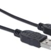 Cavo USB 2.0 A maschio/Micro B maschio 1m Nero - immagine 3